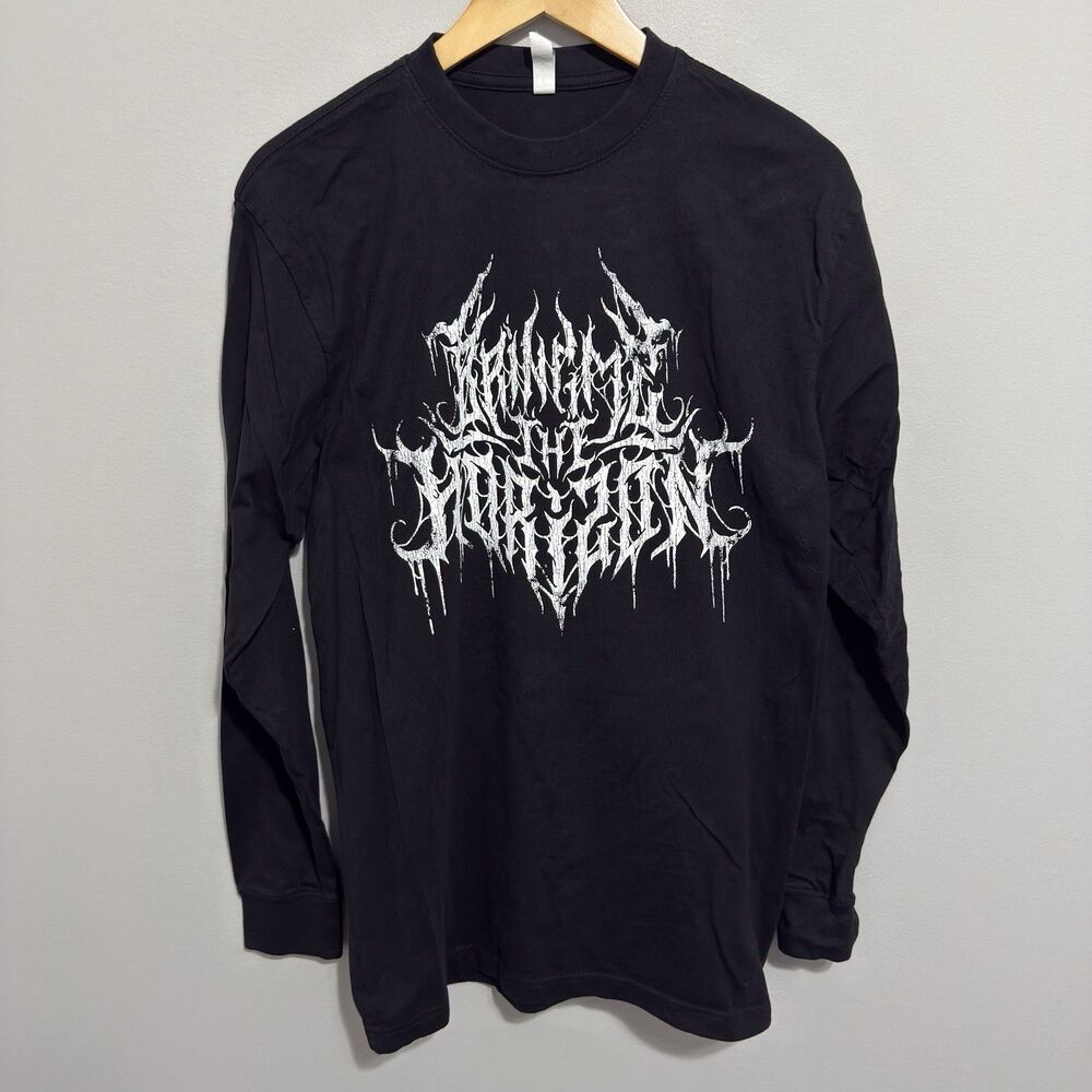 Bring Me The Horizon Long Sleeve Band T Shirt Large Emo Screamo Metal